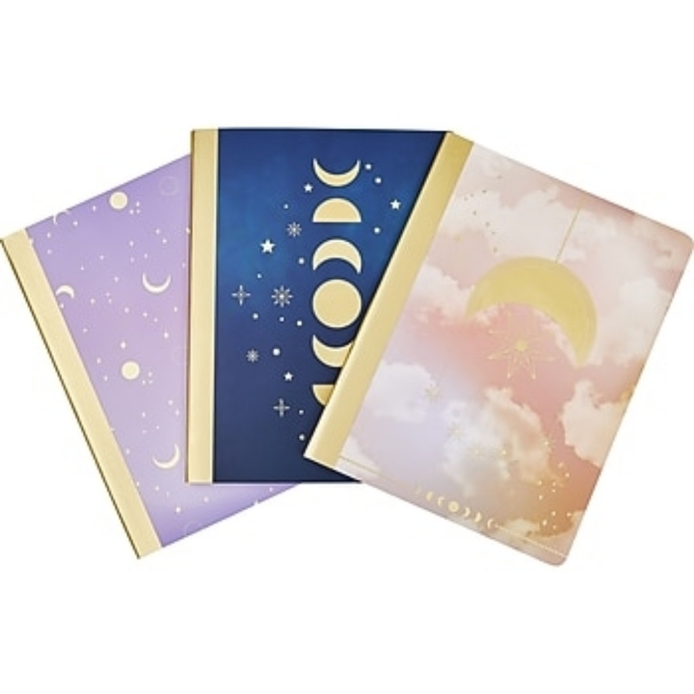 Celestial Cover Notebooks (3)